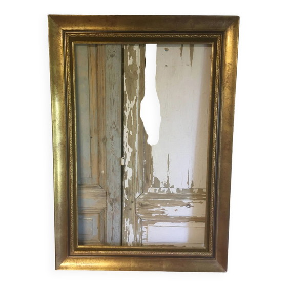 Cornice dorata in legno e stucco 110x78 – Decorazioni murali, Velluto (photo 11 of 11)