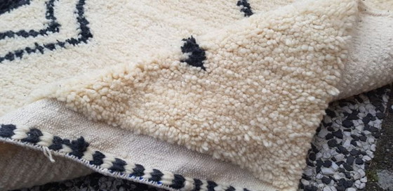 Image 1 of Handgeknoopt Berber tapijt wol 214x172cm