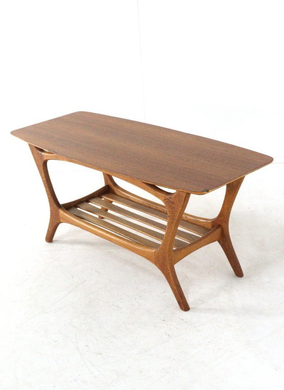 Image 1 of Vintage Coffee Table Midcentury 'Houses'