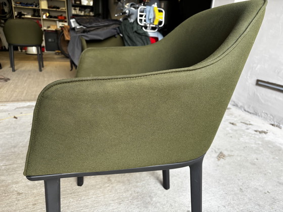 Image 1 of 6 x Vitra Softshell-Jacken, dunkelgrün – exzellenter Zustand