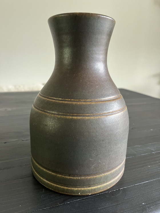 Image 1 of Vintage Earthenware Vase