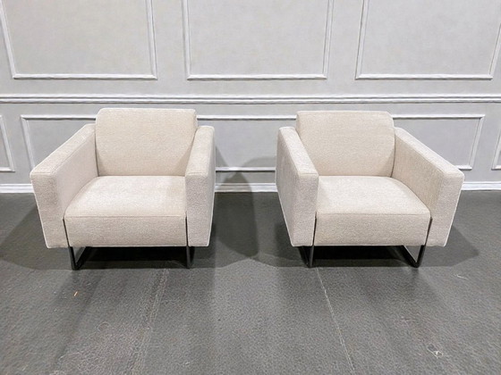 Image 1 of 2x Poltrone Artifort Mare – Nuova tappezzeria! - René Holten