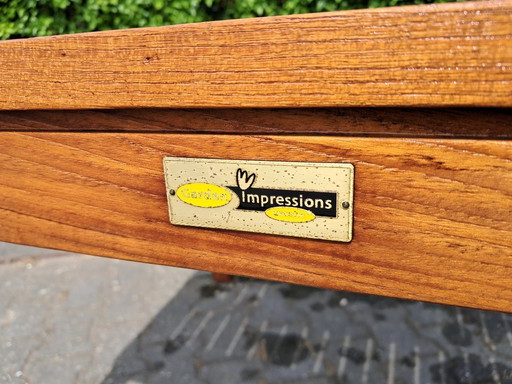 Garden Impressions Teak garden table 102x101 cm, dismountable