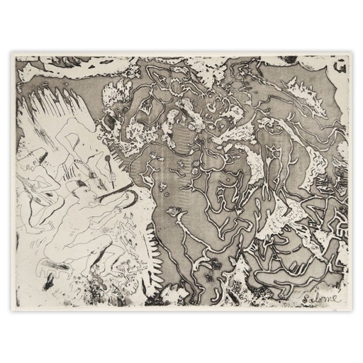 Jules PASCIN Salomé, Acquaforte Salomé 1980