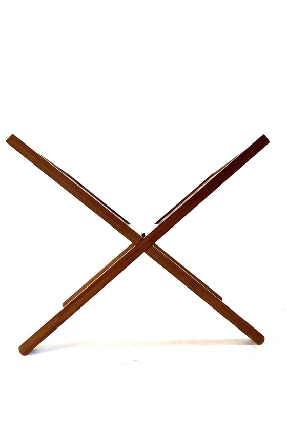 Portariviste vintage danese in teak, modello TripTrap '70 – Wood (photo 3 of 9)