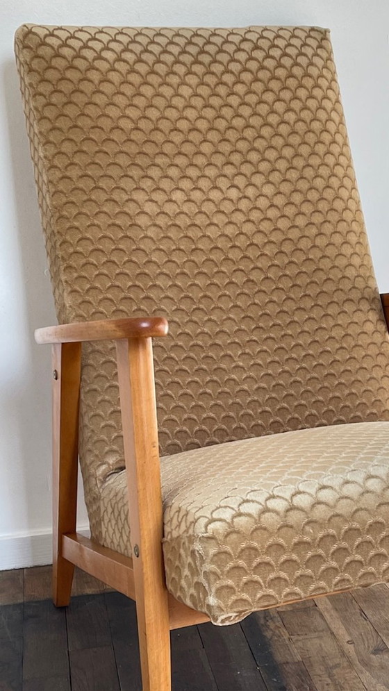 Image 1 of Vintage Armchairs by MANUCERE France