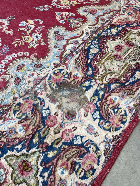Image 1 of Perzisch Kerman (Kirman) Tapijt,500 × 295 cm,Uniek Vintage Stuk