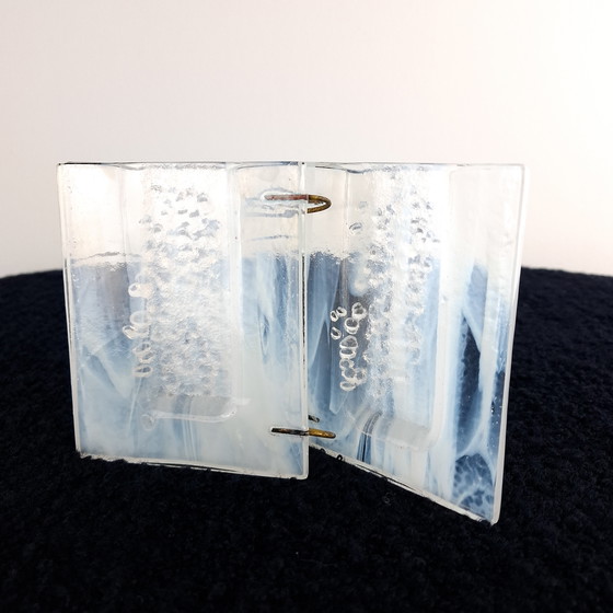 Image 1 of Vintage vaasjes brutalist jaren 70 Deens design