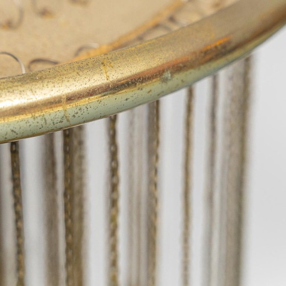 Image 1 of MAZZEGA MURANO GLASS CHANDELIER, ITALIAN DESIGN, 70S VINTAGE