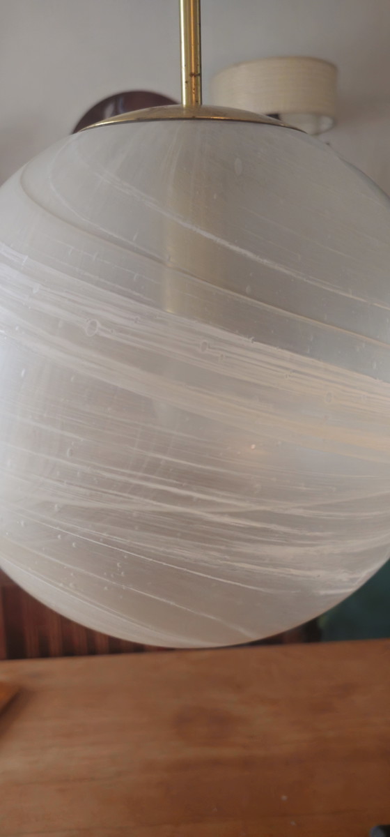 Lampada a sospensione a globo XL di Peil & Putzler – Peill & Putzler, Lampade a sospensione, Glass, Metal (photo 4 of 5)