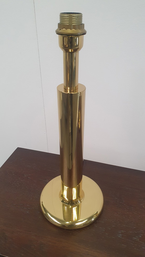 Image 1 of 2x regency messing tafellamp Baulmann Leuchten, Duitsland jaren 80