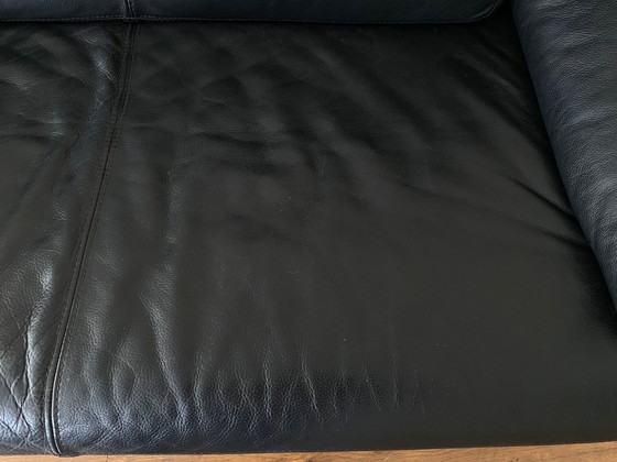 Image 1 of Vintage leren bank