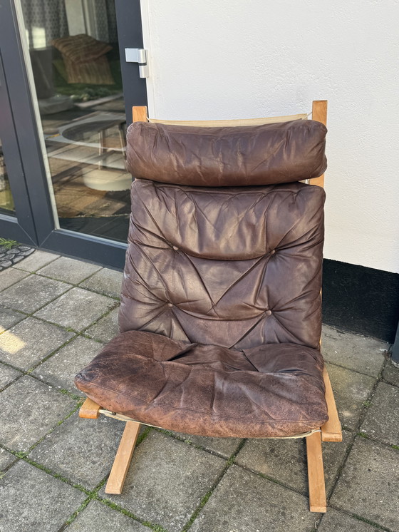 Image 1 of Chaise longue vintage de style scandinave