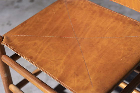 Image 1 of Sedie Kentucky di Carlo Scarpa per Bernini, Italia, anni '80