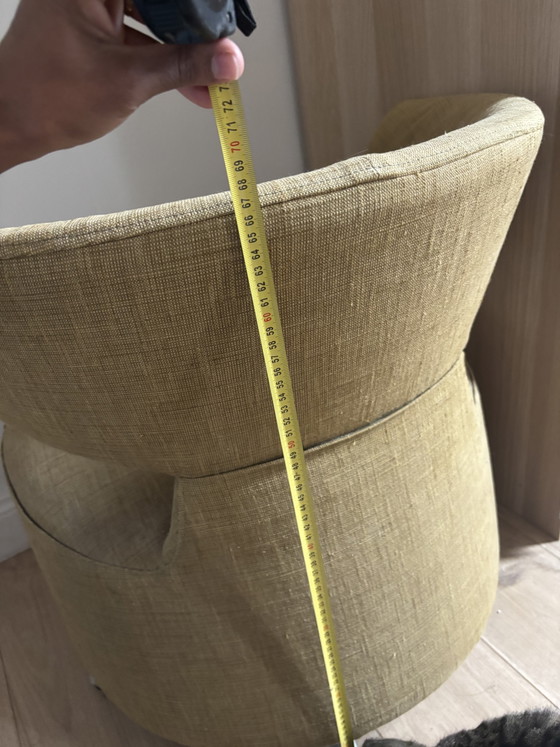 Fauteuil design – Cassina, Metal, Textile (photo 5 of 6)