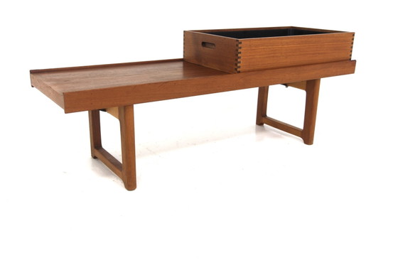 Panca Krobo in Teak di Torbjørn Afdal per Bruksbo, Norvegia, 1960, Panche, Scandinavian (foto 11 di 11)