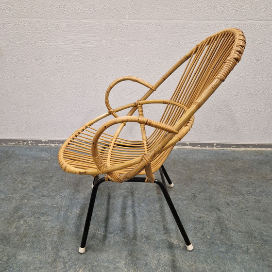 Image 1 of Vintage Bamboo Armchair