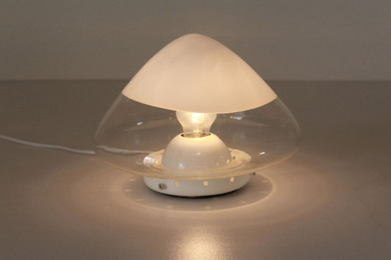 Image 1 of 1x Vintage Murano Wall Sconces - Table lamp, Mazzega 1970s