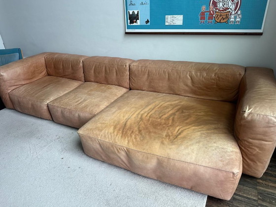 HAY Mags Soft – Extra Wide Chaise Longue – Cognac Leder – Banken, Leather (photo 4 of 5)