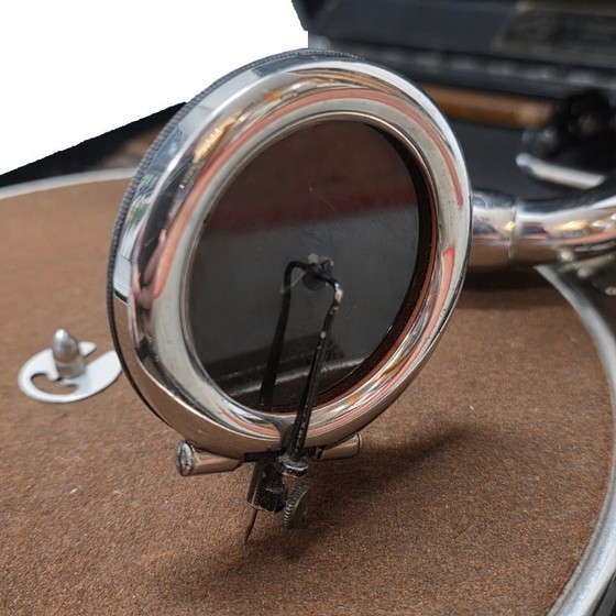 Image 1 of HMV suitcase gramophone model 101, late 1920s