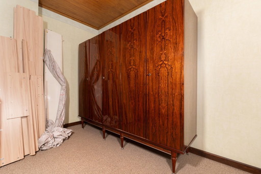ast, Bed & Nachtkastjes, Vintage Mid-Century Slaapkamerset