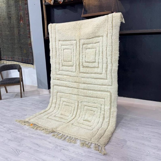 Berber vloerkleed van natuurlijke wol 200cm x 300cm – Vloerkleden en tapijten, Wool, Modern (photo 2 of 10)