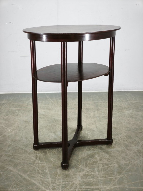 Image 1 of Josef Hoffmann Oval Table for Jacob & Josef Kohn, Vienna, circa 1900