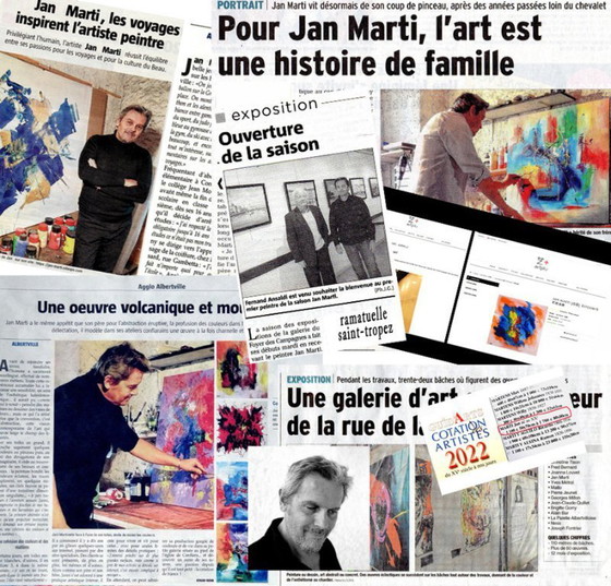 Image 1 of Jan MARTI - Red and Black - Artist's Painting