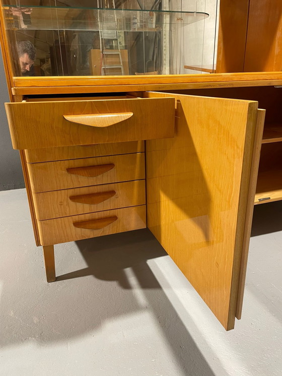 Image 1 of Original 1960s Mid-Century Highboard by František Jirák for Tatra Nábytok – Czechoslovakia