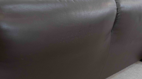 Image 1 of Cassina Maralunga 3-Sitzer-Sofa aus Leder von Vico Magistretti