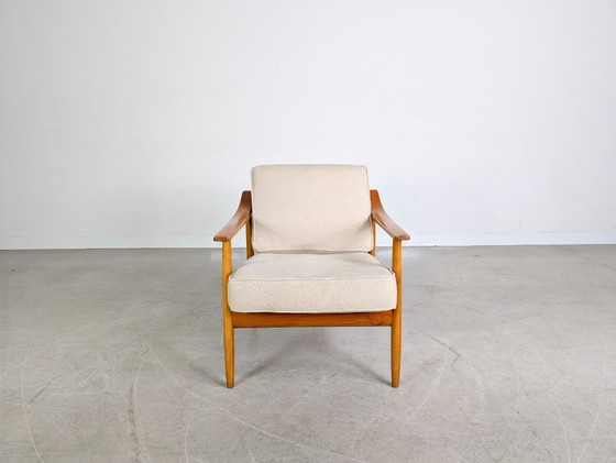 Image 1 of 2 fauteuils originaux de style vintage Wilhelm Knoll Walter Knoll en teck II