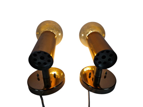 Image 1 of Raak Amsterdam - modello R. 105 15 - ottone - focaccine (2) - Amsterdam - anni '70