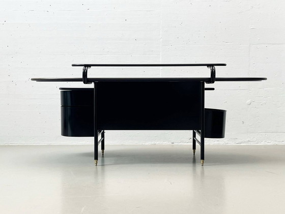 Image 1 of Johnson Wax desk model 617 by Frank Lloyd Wright for Cassina, 1992s