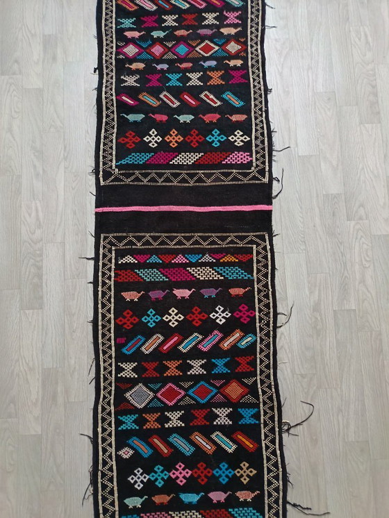 Image 1 of Kilim de corredor bereber hecho a mano