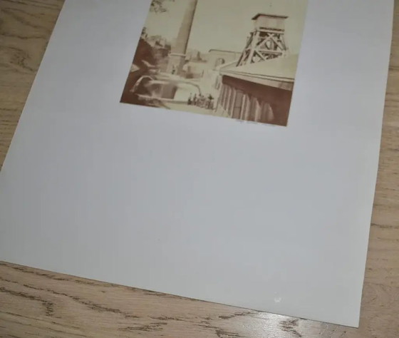 Zwei Albuminabzüge 19. Jh. Frankreich, Le Creusot - die Schneider Fabriken - Fotograf Larcher – Fotografie (photo 2 of 9)