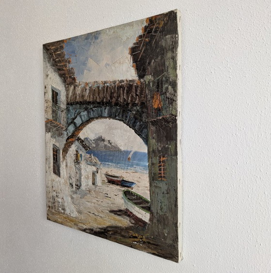 Image 1 of Gemälde mit mediterranem Meerblick
