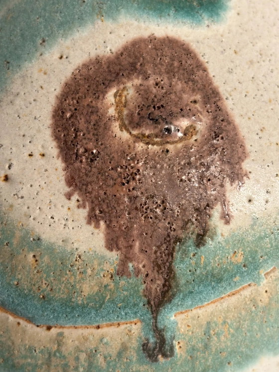 Bruno Gambone, bemalter Keramikkrug/Vase aus den 1970er Jahren – Dekorative Objekte, Ceramic (photo 13 of 14)