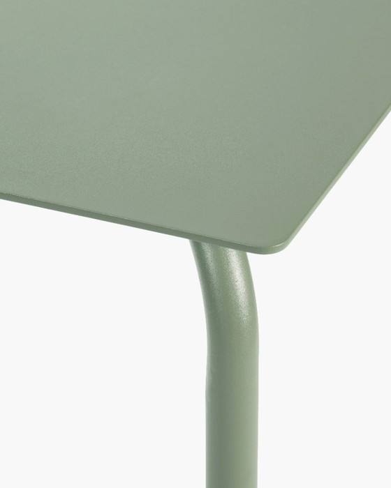 Image 1 of 2x SERAX August garden table by Vincent van Duysen (75x75 green/eucalyptus)