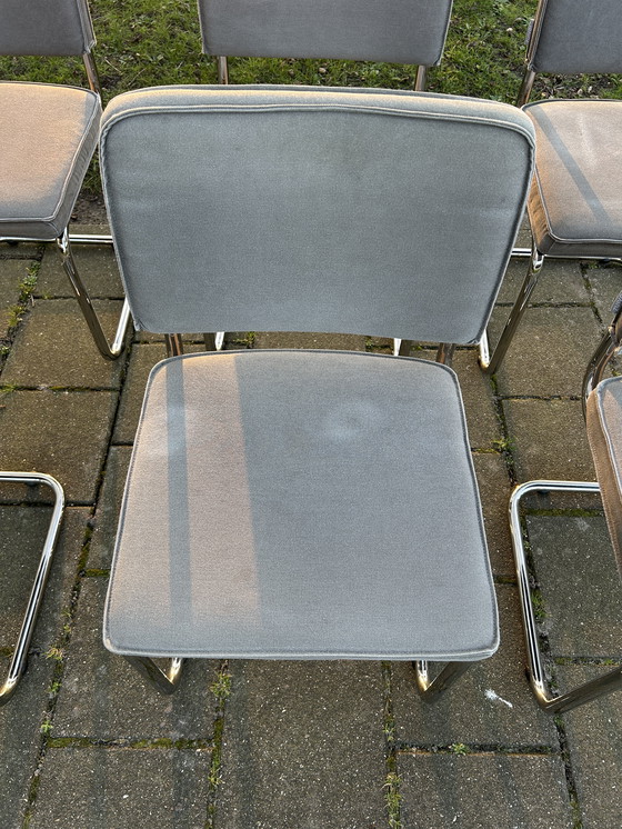 Image 1 of 6 Zuiver Ridge Tubular Frame Chairs