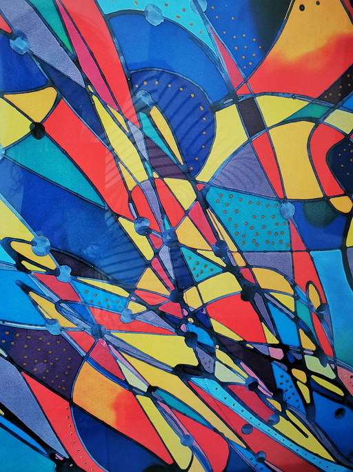 Decoración de pared abstracta