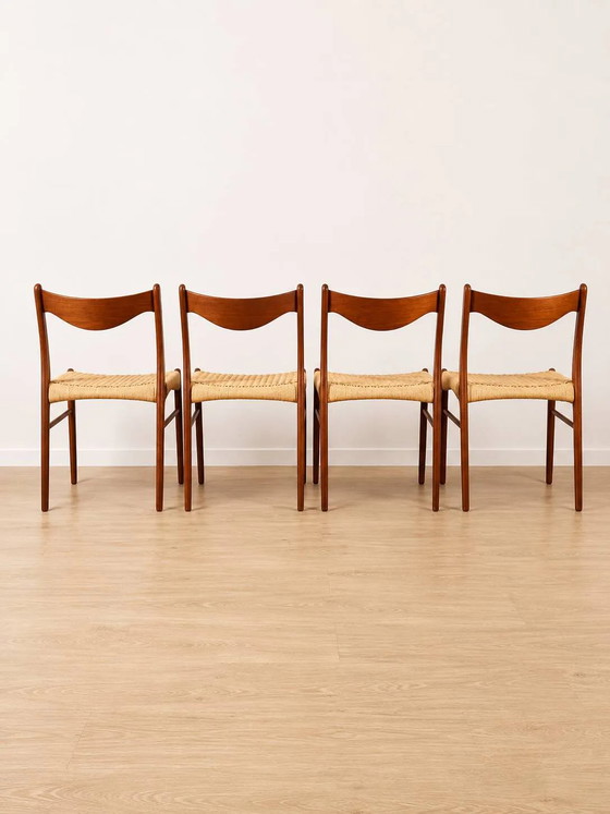 Sedie da pranzo danesi di Arne Wahl Iversen – Glyngøre – Iversen (Arne Wahl), Wood, Scandinavian (photo 3 of 8)