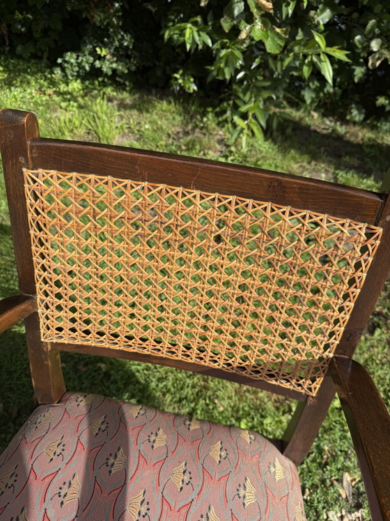 Image 1 of Antieke  mahonie en eiken stoelen –  deels Reprodux