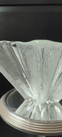 Large vintage XXL bowl Walther Glas