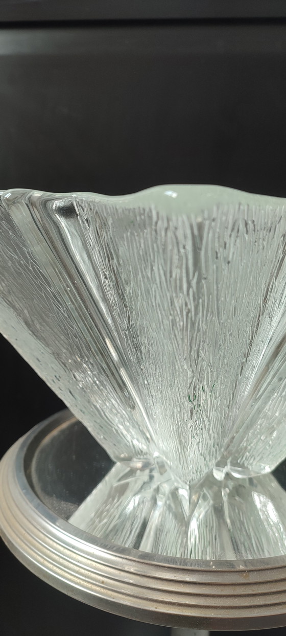 Image 1 of Grote vintage XXL kom van Walther Glas