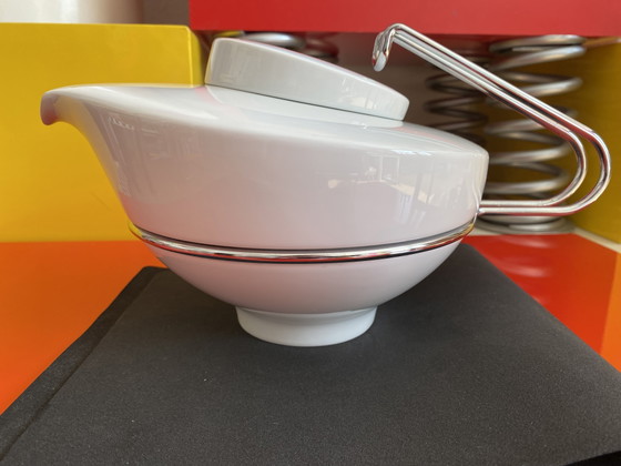 Teiera Mono Design Mikaela Dörfel 1994 – Servizi da tavola, Porcellana, rvs (photo 6 of 9)