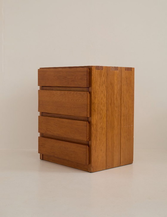 Image 1 of Cassettiera Regain Savoie Collection in pino massello, vintage, circa 1975