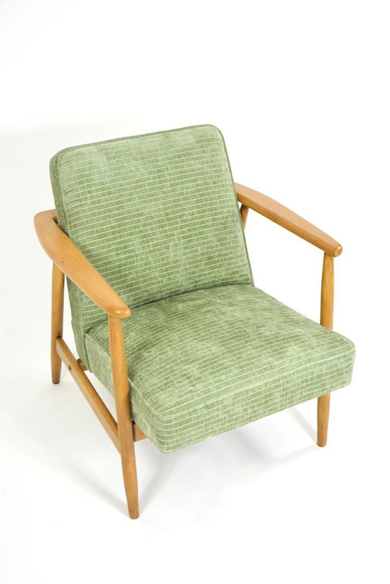 Image 1 of Z-fauteuils in olijfgroen corduroy
