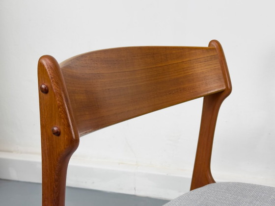 Danish Teak Dining Chairs by Erik Buch for OD Møbler, 1960s, Set of 4 – Esszimmerstühle, Wood (photo 4 of 23)