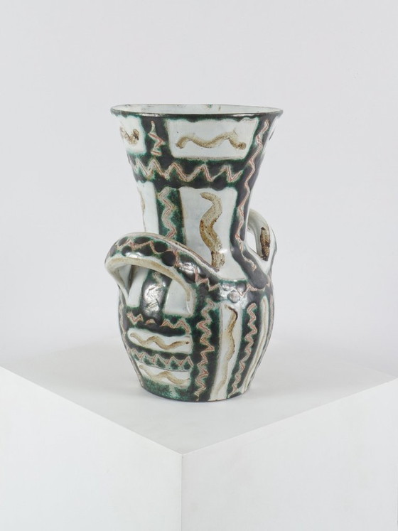 Image 1 of ROBERT PICAULT - Ceramic vase circa 1960