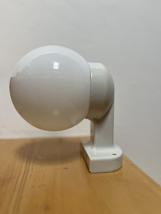 Image 1 of Lámpara de porcelana Bauhaus original de Siemens